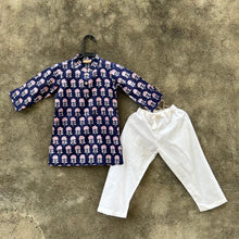 Load image into Gallery viewer, Boys Ghoomar Kurta Set - Set of Two