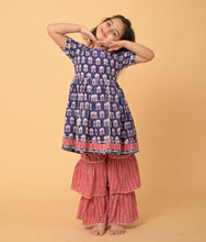 Load image into Gallery viewer, Ghoomar Sharara Set - Set of Two