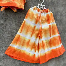 Load image into Gallery viewer, Orange Tie Dye Co-Ord Set - Set of Two