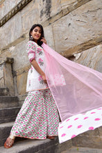 Load image into Gallery viewer, Ahilya Sharara Set - Set of Three