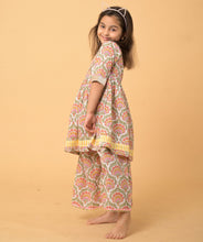 Load image into Gallery viewer, Rang Multicolour Sharara Set