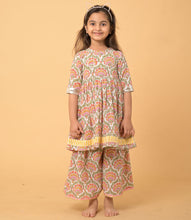 Load image into Gallery viewer, Rang Multicolour Sharara Set