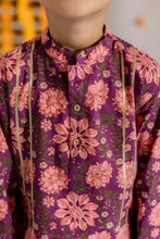 Load image into Gallery viewer, Purple Orchid Floral Sibling Set
