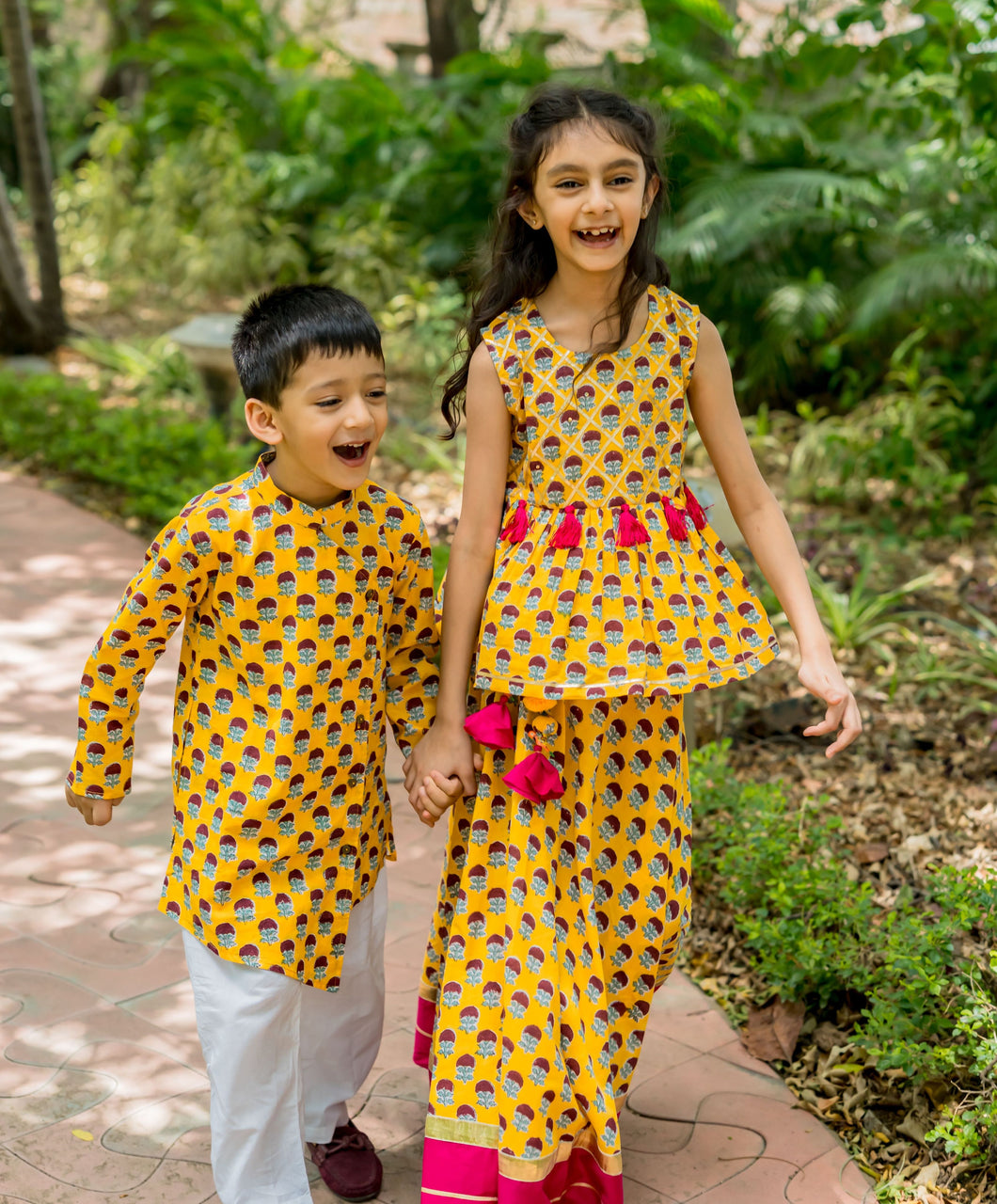 Yellow Gulbaag Sibling Sets