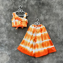 Load image into Gallery viewer, Orange Tie Dye Co-Ord Set - Set of Two
